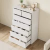 Garvee 7 Drawer Dresser For Bedroom, White 7 Chest Of Drawers Tall With Concave Handles, Wooden Dresser Organizer For Living Room Nursery Entryway 2 Garvee 7 Drawer Dresser For Bedroom, White 7 Chest Of Drawers Tall With Concave Handles, Wooden Dresser Organizer For Living Room Nursery Entryway -Garvee GUEST 608cfa56 4e94 456a a942 481ffefee51a