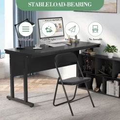 4 Pcs Folding Chairs, Portable Metal Foldable Chairs With Cushion For Outdoor & Indoor, With Non-Slip Feet Pads Stackable Chairs, White -Garvee GUEST 60e5f96d 0134 4977 ac18 99dec5f9aa93