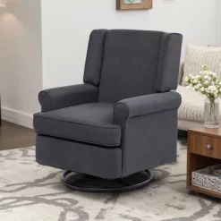 Swivel Glider Rocker Recliner,Swivel Recliner,Nursery Glider Chair, Soothing Rocking Motion 14 Swivel Glider Rocker Recliner,Swivel Recliner,Nursery Glider Chair, Soothing Rocking Motion -Garvee GUEST 6201f02b fce4 458a 8aca 0dc50fd9327e