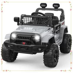 12V Kids Ride On Car Battery Powered Motorized Truck With Remote Control -Garvee GUEST 6239dd30 f48e 4ea3 aa1c 5a9c6fb31bac