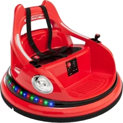 Bumper Car For Kids, 12V Electric Ride-On Car For Toddlers With Remote Control, Led Lights, 360-Degree Spin -Garvee GUEST 62560838 fd4b 4967 b4e3 d9995cc760ba