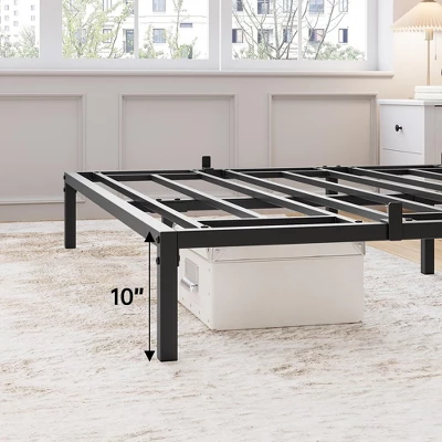 10 Inch Bed Frame No Box Spring Needed 4 10 Inch Bed Frame No Box Spring Needed - Image 2