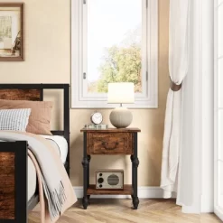 Entryway Table, Console Table With 3 Storage Drawers, 3 Tier Industrial Sofa Table, Behind Couch Table For Entry, Living Room 17 Entryway Table, Console Table With 3 Storage Drawers, 3 Tier Industrial Sofa Table, Behind Couch Table For Entry, Living Room -Garvee GUEST 62d259c1 d2c0 4b26 9a7c e8e5ffce49d3