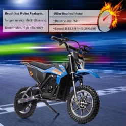 36V Electric Dirt Bike For Kids, Ride On Motorcycle 350W Brushless Motor Fast Speed 15.5MPH 12 36V Electric Dirt Bike For Kids, Ride On Motorcycle 350W Brushless Motor Fast Speed 15.5MPH -Garvee GUEST 63a84ba2 62f3 4b68 8675 36c0832ef913