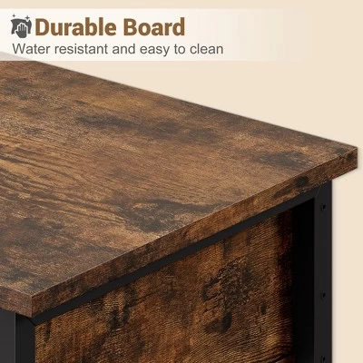 Entryway Table, Console Table With 3 Storage Drawers, 3 Tier Industrial Sofa Table, Behind Couch Table For Entry, Living Room 8 Entryway Table, Console Table With 3 Storage Drawers, 3 Tier Industrial Sofa Table, Behind Couch Table For Entry, Living Room - Image 6