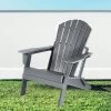 Patio Chairs, Oversized Folding HDPE Adirondack Chairs With Weather Resistant, Outdoor Lawn Chair For Patio, Garden -Garvee GUEST 652159cb 7725 4957 a9ae 308eae21f2b7