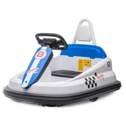 6V Kids Ride-On Bumper Car For Toddlers (Ages 3-6) – 360° Spin, Lights, Music, Horn & Safety Belt -Garvee GUEST 65d6a438 81ac 4765 996a b78cf36395d6