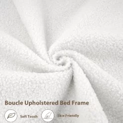 Upholstered Bed Frame With 2-Tier Storage Headboard, LED Platform Bed With Charging Station And Drawer For Kids/Girls/Boys 17 Upholstered Bed Frame With 2-Tier Storage Headboard, LED Platform Bed With Charging Station And Drawer For Kids/Girls/Boys -Garvee GUEST 669b1763 5889 4b2e a189 3c86e68631fb