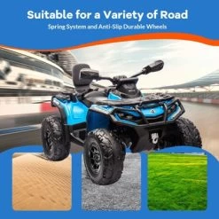 Garvee 12V 2-Seater Ride On ATV For Kids, Electric Car With Remote Control, 4x200W Motors, Bluetooth Music, LED Lights, Spring Suspension -Garvee GUEST 67170945 7421 4df7 8726 2b76b1b6dd07