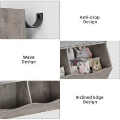 Whizmax Kids Bookshelf And Bookcase Toy Storage Multi Shelf With Cubby Organizer Cabinet And Drawers For Boys Girls,Bedroom -Garvee GUEST 674e9881 56b5 4720 ae22 eca1375393d4