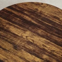 Garvee Round Coffee Table 30" Center Table, 2-Tier Coffee Table Industrial With Adjustable Feet And Designed Wood Grain, Easy Assemble -Garvee GUEST 6828d111 d998 4a49 acc4 4090298c27e5