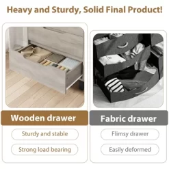 Tall 4-Drawer Dresser, Freestanding Vertical Storage Cabinet For Bedroom, Closet, Living Room, Hallway, Or Entryway 12 Tall 4-Drawer Dresser, Freestanding Vertical Storage Cabinet For Bedroom, Closet, Living Room, Hallway, Or Entryway -Garvee GUEST 68d02540 a41a 4be7 a975 3f8fc8864652