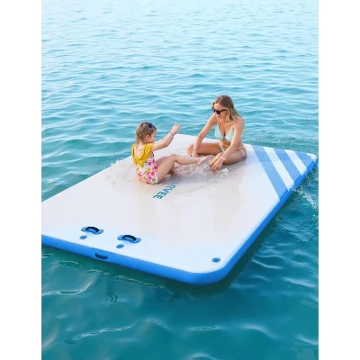 Garvee Inflatable Floating Dock Air Dock Platform, Capacity - Heavy-Duty PVC Raft For Pool/Lake 4 Garvee Inflatable Floating Dock Air Dock Platform, Capacity - Heavy-Duty PVC Raft For Pool/Lake - Image 2
