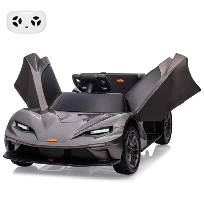 Kids Ride On Car, Licensed KTM 12V Electric Sports Car With Remote Control, Battery Powered Sports Car, Sound System 8 Kids Ride On Car, Licensed KTM 12V Electric Sports Car With Remote Control, Battery Powered Sports Car, Sound System - Image 6