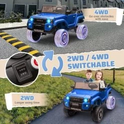 24V Ride On Toy For Big Kids, Licensed Toyota LC250 2 Seater Ride On Car With Remote Control -Garvee GUEST 6a7dfcea a63d 4faf 8ca6 b1288e6089ac