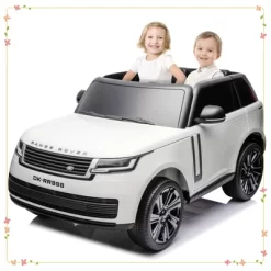 24V Licensed Land Rover Ride On Car, 2-Seater Electric Car W/Parent Remote Control 19 24V Licensed Land Rover Ride On Car, 2-Seater Electric Car W/Parent Remote Control -Garvee GUEST 6c527ccb f14e 4788 bc0f be7045ca7c01