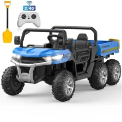 Garvee 24 Volt Ride On Toys, 6 Wheels 2 Seater Electric Ride On UTV Cars For Big Kids, Ride On Dump Truck, 4*4 Motors, USB, Remote Control -Garvee GUEST 6c547791 6b0a 4876 a8c3 4c86fda3ed17