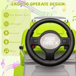 6V Ride-On Car For Kids Ages 3+ – All-Terrain Electric Toy Truck With 4.5Ah Rechargeable Battery, LED Lights, Built-in Music & Storage -Garvee GUEST 6e158a36 1a07 4e89 9eac 21e15c637a40