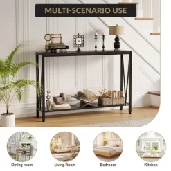 Console Table, Entryway Table, Easy Assembly,Entrance Table For Living Room, Entryway, Hallway, Foyer 16 Console Table, Entryway Table, Easy Assembly,Entrance Table For Living Room, Entryway, Hallway, Foyer -Garvee GUEST 6ec24b5a 7ca1 4ae2 a62c d3e73c2be094