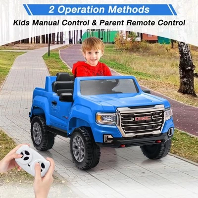 24V 2-Seater Ride On Truck Car, Licensed GMC Battery Powered Electric Kids Car With Remote Control, Ride On Toys For Kids 8 24V 2-Seater Ride On Truck Car, Licensed GMC Battery Powered Electric Kids Car With Remote Control, Ride On Toys For Kids - Image 6