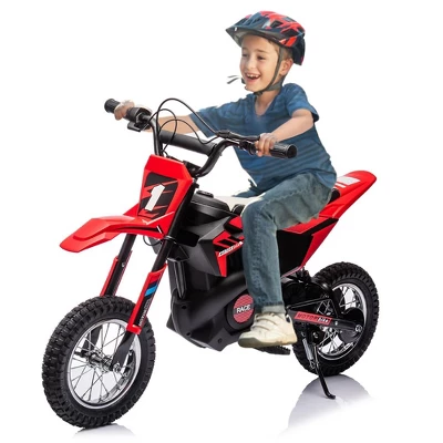 Kids Ride On Electric Motorcycle,250W Motor 13.6MPH Fast Speed Dirt Bike, Off-Road Bike,Twist Grip Throttle, Air-Filled Tires,for Teens 11 Kids Ride On Electric Motorcycle,250W Motor 13.6MPH Fast Speed Dirt Bike, Off-Road Bike,Twist Grip Throttle, Air-Filled Tires,for Teens - Image 9