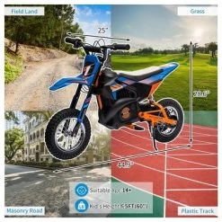 Kids Ride On Electric Motorcycle,250W Motor 13.6MPH Fast Speed Dirt Bike, Off-Road Bike,Twist Grip Throttle, Air-Filled Tires,for Teens 16 Kids Ride On Electric Motorcycle,250W Motor 13.6MPH Fast Speed Dirt Bike, Off-Road Bike,Twist Grip Throttle, Air-Filled Tires,for Teens -Garvee GUEST 719ecd9e 2319 4712 8294 ff277b291efc