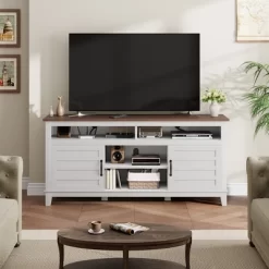 Modern TV Stand For 65 Inch, TV Semi-Open Double Door Cabinet With Shelves – Entertainment Center With 8 Storage For Living Room 19 Modern TV Stand For 65 Inch, TV Semi-Open Double Door Cabinet With Shelves – Entertainment Center With 8 Storage For Living Room -Garvee GUEST 72e2b521 bd9e 48a9 8302 d0fcba0170ea