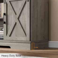 TV Stand For 65 Inch, Entertainment Center Farmhouse TV & Media Furniture -Garvee GUEST 72f33fec d160 4f63 96a9 19e5cbdfc5ae