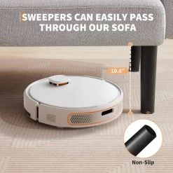 3-Position Adjustable Futon Sofa Bed, Compact Loveseat, Modern Mid-Century Sleeper Sofa, Convertible Couch, Living Room Couches (Grey/Brown) -Garvee GUEST 739c168d 61c9 4dfd 8181 d33a2d2c333b