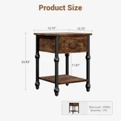 Entryway Table, Console Table With 3 Storage Drawers, 3 Tier Industrial Sofa Table, Behind Couch Table For Entry, Living Room 25 Entryway Table, Console Table With 3 Storage Drawers, 3 Tier Industrial Sofa Table, Behind Couch Table For Entry, Living Room -Garvee GUEST 746a05ec 8e5a 430f 9ff7 c190e3f70aa5