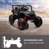 24V Kids Electric UTV - 4WD Ride-On Car With Parent Remote, LED Lights & Suspension | 110Lb Capacity, Ages 3-6