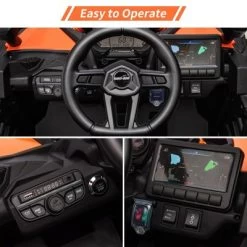 Kids Ride On Car, Licensed Can-Am 12V Ride On UTV W/Dual Motors, Remote Control & All-Terrain Tires -Garvee GUEST 74a1f90a 3da2 43e3 ac38 291c851f46d5