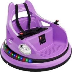 Bumper Car For Kids, 12V Electric Ride-On Car For Toddlers With Remote Control, Led Lights, 360-Degree Spin -Garvee GUEST 7505a5a5 fda4 4b2b 98f1 f44d28871e6c
