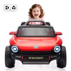 12V Ride On Car For Kids,Licensed Volkswagen Beetle,Electric Vehicle ,Battery Powerd Toy Car With Remote Control, LED Headlights, Horn, Music 19 12V Ride On Car For Kids,Licensed Volkswagen Beetle,Electric Vehicle ,Battery Powerd Toy Car With Remote Control, LED Headlights, Horn, Music -Garvee GUEST 75f82fe6 ed8d 4677 a0c1 a116dfc6ca27