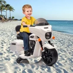 6V Ride-On Electric Dirt Bike For Kids – Licensed Motorcycle With Training Wheels, Suspension, EVA Tires, Music & Headlights -Garvee GUEST 7667044a 6201 4bcc bf92 cc56f68d17ad