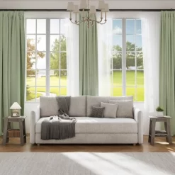 End Table, Minimalist Wooden Side Table, Night Stand With 2-Tier Storage Shelf -Garvee GUEST 7a08da63 6d0f 4a36 a531 c8293a16fb5a