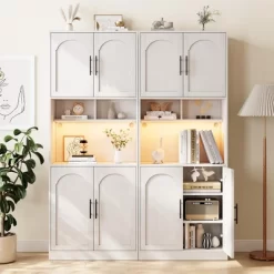 71" Tall Kitchen Storage Cabinets, Pantry Cabinet With Microwave Shelf -Garvee GUEST 7a3103ae ba9e 43f0 a639 d5da321c9b5d