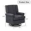 Swivel Glider Rocking Recliner, Nursery Glider Chair, Soothing Rocking Motion, Nursery Breastfeeding Maternity Chair For Living Room, Office -Garvee GUEST 7c55ba3d f482 41b5 8bc0 0240312e47e7