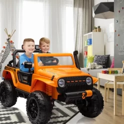 24V Ride-On Truck Car For Kids With Parent Remote Control – 3 Speeds, 4-Wheel Suspension, LED Lights, Music/MP3 Player & Safety Belt -Garvee GUEST 7d5ccf11 bf37 4846 920b 660ea85df82f