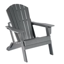 Patio Chairs, Oversized Folding HDPE Adirondack Chairs With Weather Resistant, Outdoor Lawn Chair For Patio, Garden -Garvee GUEST 7f2a8827 d895 42be be90 38503bbd0e81