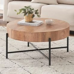 Round Coffee Table With Storage Living Room Center Table 17 Round Coffee Table With Storage Living Room Center Table -Garvee GUEST 7f6fd8c5 90e2 478a 946e d0a8c6112736