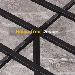 Queen Metal Bed Frame Platform, 14 Inch Queen Bedframe With Sturdy Steel Slats Mattress Foundation No Box Spring Needed Easy Assemble Noise Free Black -Garvee GUEST 8055f24c 0d49 429a 8900 c7d7fb38cdd6 1