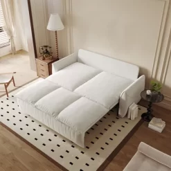 70.9" Pull-Out Sofa Bed, Convertible Sleeper Sofa With Pillow, 3 Seat Velvet Sleeper Couch, Loveseat Sleeper Sofa For Living Room Bedroom 16 70.9" Pull-Out Sofa Bed, Convertible Sleeper Sofa With Pillow, 3 Seat Velvet Sleeper Couch, Loveseat Sleeper Sofa For Living Room Bedroom -Garvee GUEST 83414a8a ff91 4f53 9df6 8b8da9ee8705