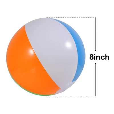 Garvee Inflatable Beach Balls For Kids Pool Toys, Rainbow Color Summer Water Toy Indoor Outdoor Fun Play Game Activities 4 Garvee Inflatable Beach Balls For Kids Pool Toys, Rainbow Color Summer Water Toy Indoor Outdoor Fun Play Game Activities - Image 2