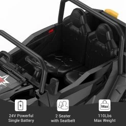 24V Ride On Car With Remote Control, Electric Dump Bed And Extra Shovel -Garvee GUEST 85d6dc00 a71e 478f a59c 0a81ae95b33c