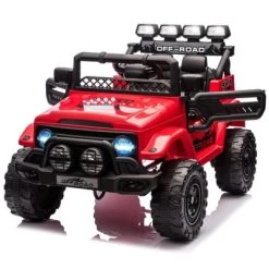 12V Ride-On Truck Car For Kids – Battery Powered Electric Vehicle With Remote Control, Spring Suspension, LED Lights, Bluetooth & 3 Speeds 24 12V Ride-On Truck Car For Kids – Battery Powered Electric Vehicle With Remote Control, Spring Suspension, LED Lights, Bluetooth & 3 Speeds -Garvee GUEST 85f8b4ba 53a0 4bdc 8206 5f279a44c956