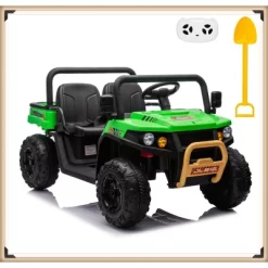 Garvee 24V Kids Ride On Dump Truck, 2-Seater Electric UTV With Remote Control, 4x35W Motors, Shovel, Music, Lights & Bluetooth 22 Garvee 24V Kids Ride On Dump Truck, 2-Seater Electric UTV With Remote Control, 4x35W Motors, Shovel, Music, Lights & Bluetooth -Garvee GUEST 8773850d 737d 416e b574 cc00377f65c7