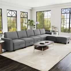 140"Sectional Couch For Living Room, Oversized Modular Sectional Sofa, U Shaped Modular Couch With Storage -Garvee GUEST 87c279fe 347b 459c b107 f0468899a533