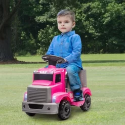 6V Ride-On Car For Kids Ages 3+ – All-Terrain Electric Toy Truck With 4.5Ah Rechargeable Battery, LED Lights, Built-in Music & Storage -Garvee GUEST 892e67a9 fc15 4b9b 9b29 4d7e677c6bc8