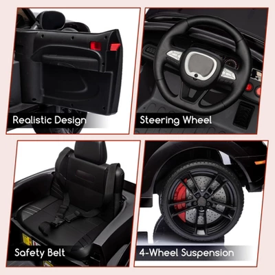 Licensed Dodge Ride-On Car, 12V Electric Vehicle For Kids With Remote Control, Ride On Toys With LED Lights, MP3 Player – Boys & Girls Gifts 4 Licensed Dodge Ride-On Car, 12V Electric Vehicle For Kids With Remote Control, Ride On Toys With LED Lights, MP3 Player – Boys & Girls Gifts - Image 2